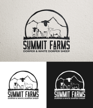 Summit Farms  Dorper & White Dorper Sheep | Logo-Design von H-H Arts