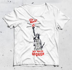 America Has Spoken Streetwear Design | T-shirt Design by Alaya