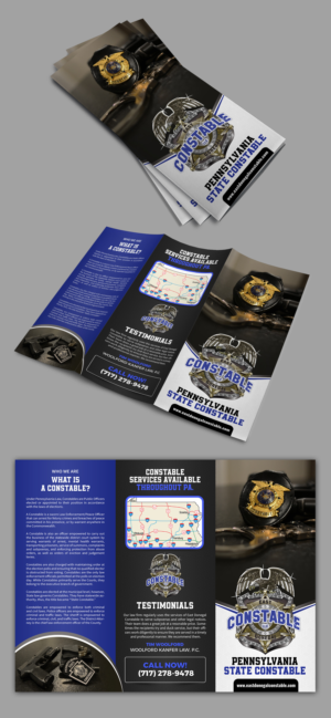 Private law enforcement protective services needs a kick ass brochure | Flyer Design by SAI DESIGNS