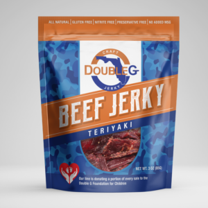 Jerky Packaging for Childrens Charity | Verpackungs-Design von SofiaDesignStudio