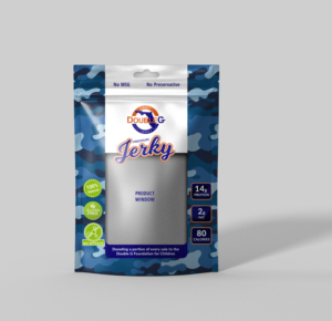 Jerky Packaging for Childrens Charity | Packaging Design by Javelin Studio