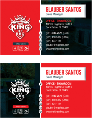 Business Card Design by tubaas.glb 2 for King of Pavers corp | Design #25744137