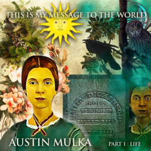 Emily Dickinson Inspired Album Cover  | CD Cover Design by Wally_F