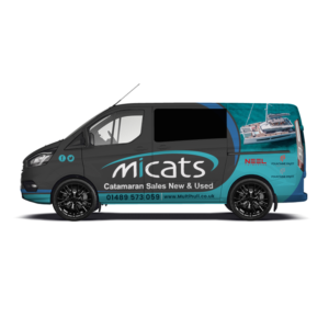 Luxury Yacht  dealer looking for company vehicle graphics | Car Wrap Design by Yoga Tri