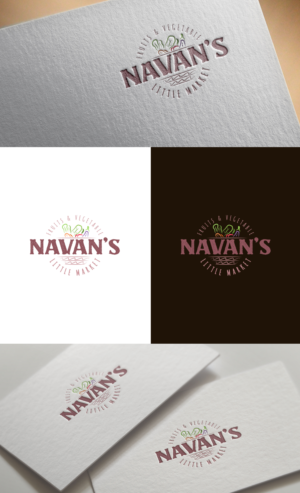 NAVAN'S LITTLE MARKET | Logo Design by GLDesigns