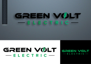 Green Volt Electric | Logo Design by ammar_ed