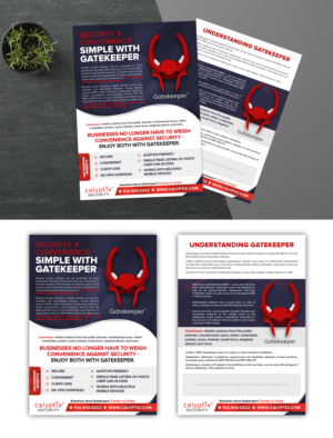 Design a Marketing Brochure for IT Security Solution | Flyer Design by SAI DESIGNS