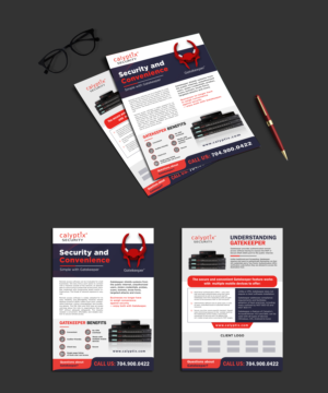 Design a Marketing Brochure for IT Security Solution | Flyer Design by M 8