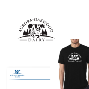 Aurora-Oakwood Dairy | Logo-Design von Arham Hidayat