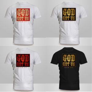 Christian religious base t-shirt design with scriptural quotation  | T-shirt Design by Kero