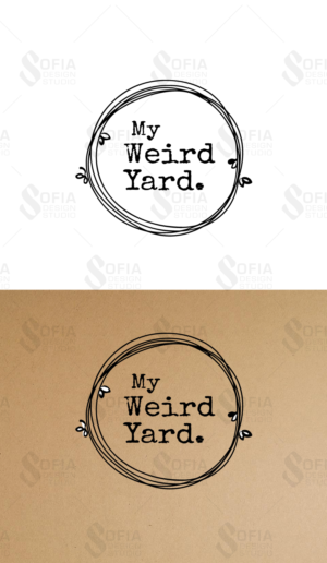 My Weird Yard: Need a label for bee and garden related products | Label Design by SofiaDesignStudio