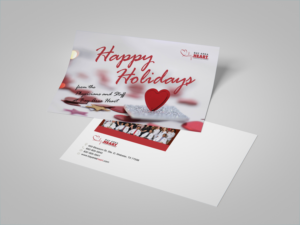 2020 Annual Office Christmas Card | Postcard Design by banedsgn