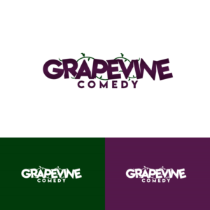 Grapevine Comedy | Logo Design by PsyPen