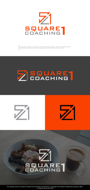 Square 1 Coaching | Logo-Design von Kim Ji