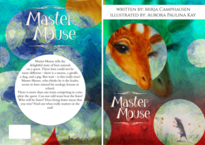 Master Mouse - Book cover for a children's book | Book Cover Design by Estratosphera