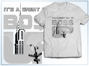 Boss UP | T-shirt Design by Tomi and Edó