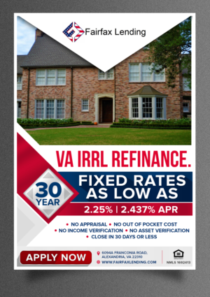 Home Refinance . Residential Mortgages | Graphic Design by SAI DESIGNS