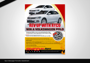 Ryco Volkswagon Promotion Advertisment | Graphic Design by disign