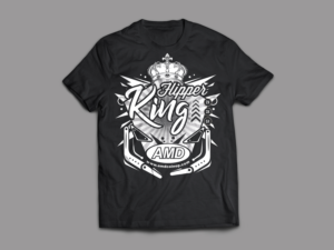 FLIPPER KINGS | T-shirt Design by Hardcore Design