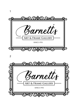 Barnett's Art & Frame Gallery ... since 1951 | Logo-Design von geni