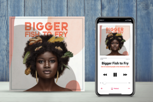 Bigger Fish to Fry Podcast Cover Image | Grafik-Design von MTajvidi