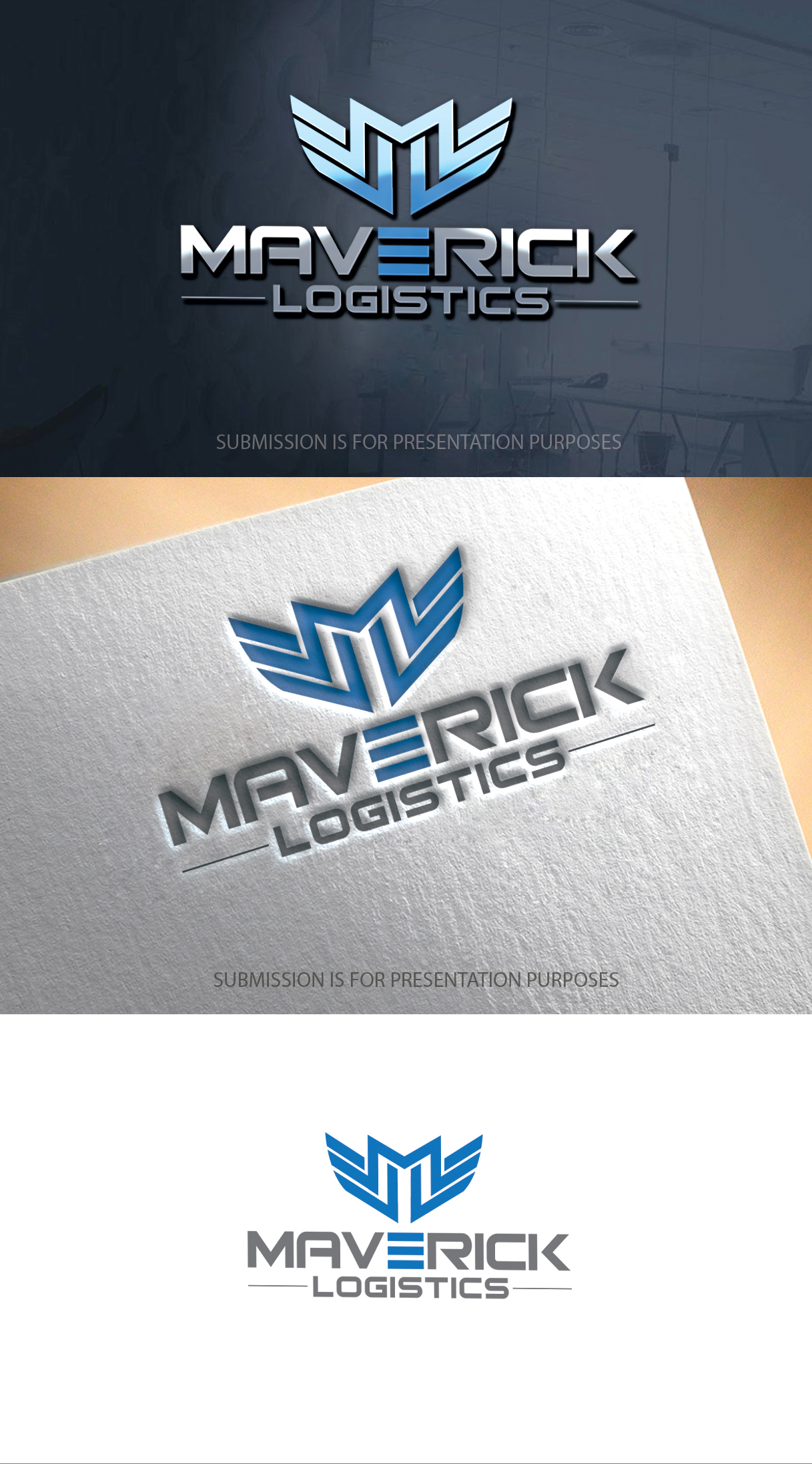 Logo Design by graphicevolution for Maverick Logistics | Design #25823267