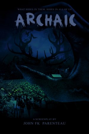 Graphic Theatrical Poster for Creature Horror Film | Poster Design by GLOW