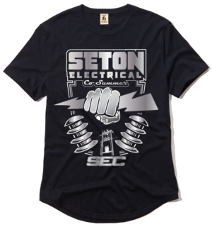 Seton Electrical Co Summer uniform | T-Shirt-Design von BABLEO