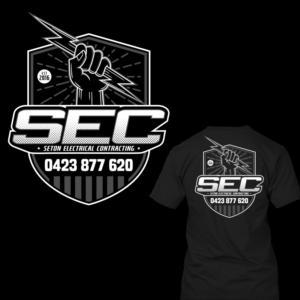 Seton Electrical Co Summer uniform | T-Shirt-Design von 2ndfloorharry