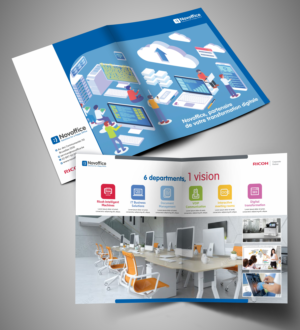 IT company is looking for a service portfolio brochure | Flyer Design by GLOW