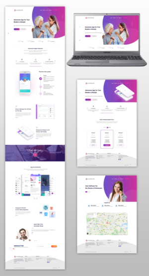 Web Design by oasegrafis for Wolfhound Software | Design #25869498