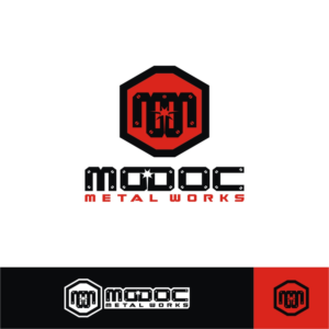 Modoc Metal Works | Logo Design by Ashani Bhattacharya