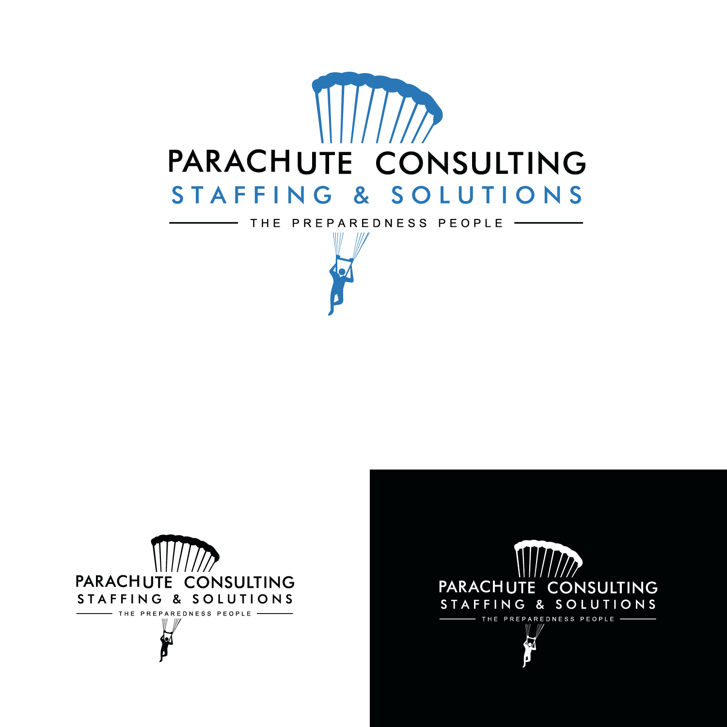 Logo-Design von emptyboxgraphics für Parachute Consulting LLC | Design #25859113