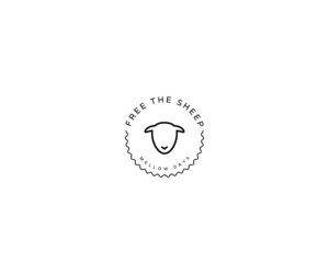 Free The Sheep - (you can use other names in the description for your designs) | Logo Design by Vetroff