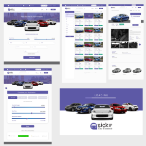 Car Finance User Dashboard UI Needed | Web Design by Finley Johnson