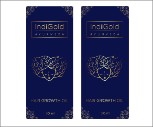 Luxury Ayurvedic Hair Oil logo and package design | Packaging Design by Mandarina