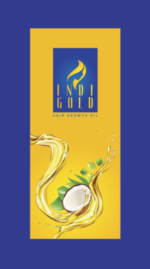 Luxury Ayurvedic Hair Oil logo and package design | Packaging Design by atularts