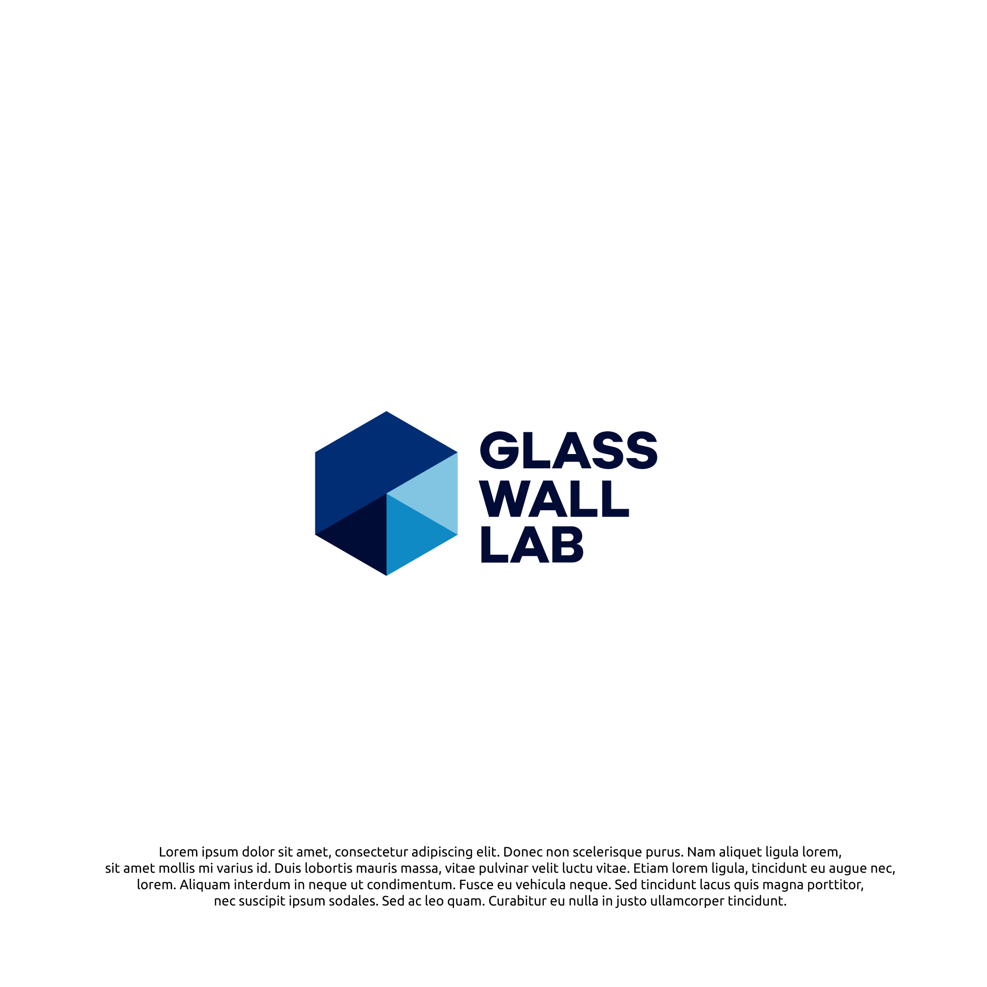 Logo Design by Filipino for Glass Wall Lab Pty Ltd | Design #25885530