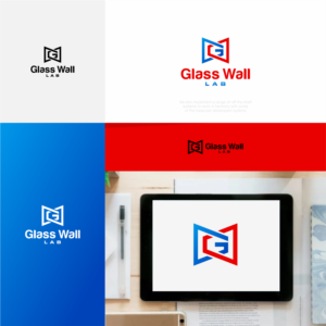 Glass Wall Lab | Logo-Design von Sibyle