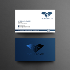 CF Home Loans | Business Card Design by chandrayaan.creative