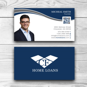 CF Home Loans | Business Card Design by Tripti Ranjan Gain