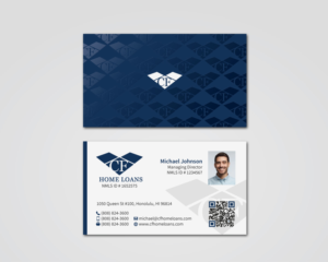 CF Home Loans | Business Card Design by MDesign