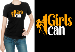 New Girls clothe band t-shirt design | T-shirt Design by SAI DESIGNS