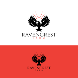 Ravencrest Farm | Logo-Design von Graphic Bricks