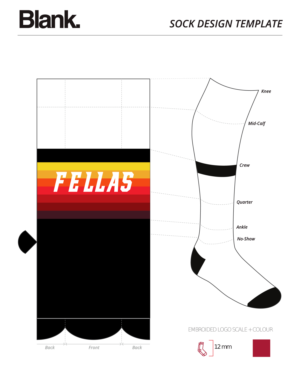 Custom NBA City Edition Basketball Socks - The Fellas Socks | Graphic Design by Sergio Coelho