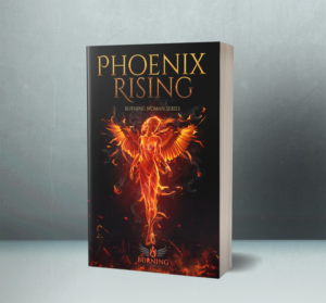 Phoenix Rising Book Cover Design featuring a Phoenix and Flames | Grafik-Design von VARVARA11