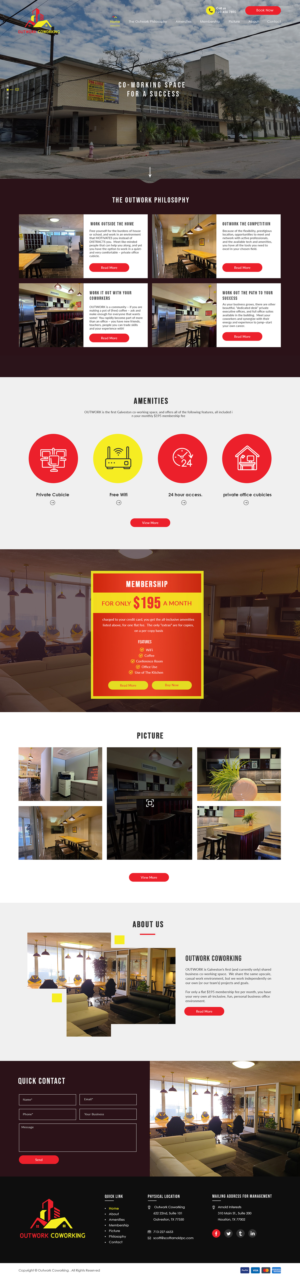 OUTWORK COWORKING | Web-Design von bdesigner9