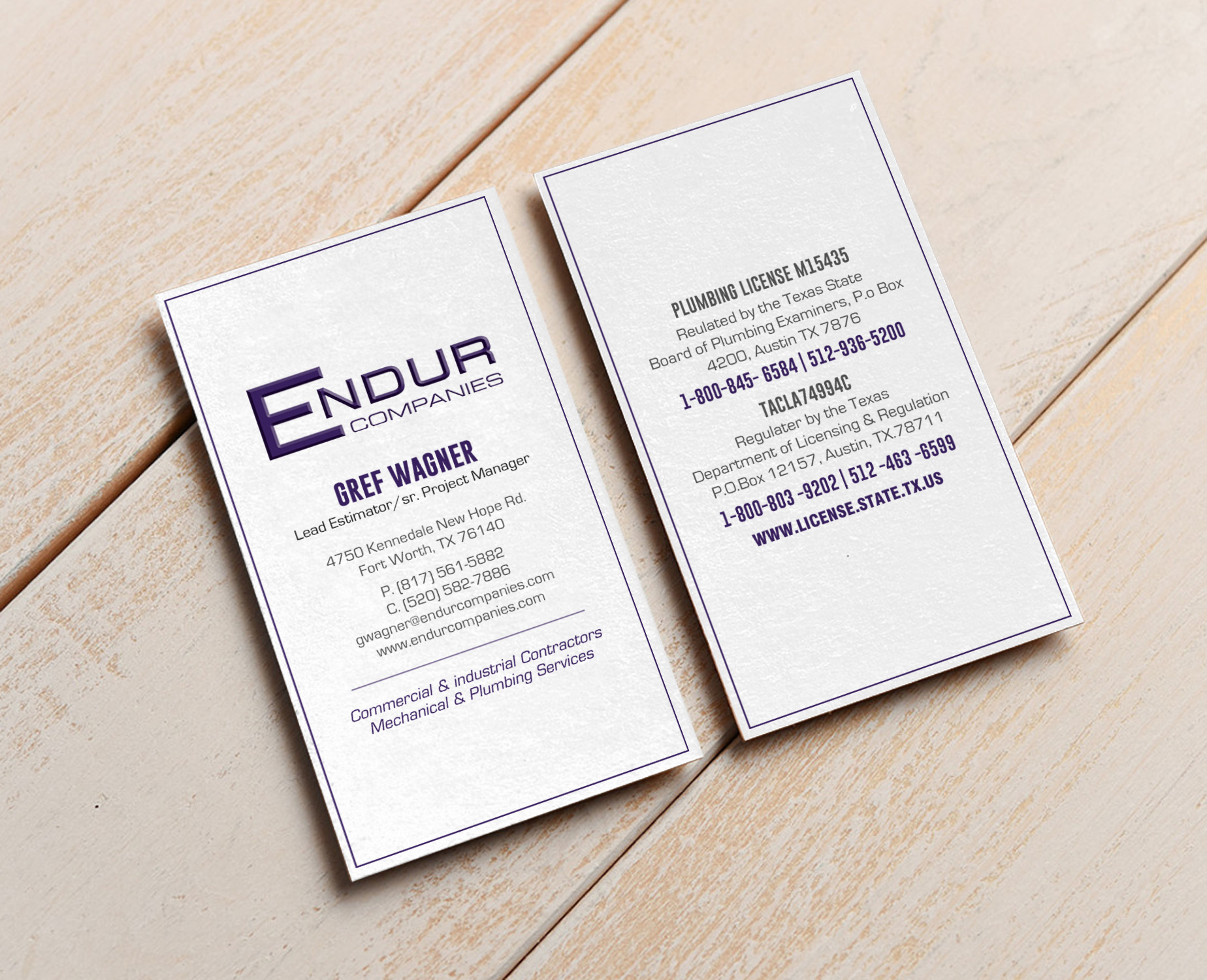 Business Card Design by chandrayaan.creative for this project | Design #25916417