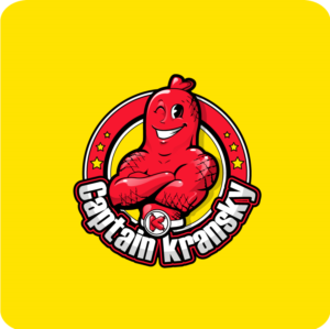 Captain kransky , something with a thick black border, or possibly solid black | Logo Design by adigoofy 2