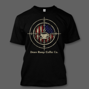 T-shirt Design by itarahma for Down Range Coffee Company | Design #25941188